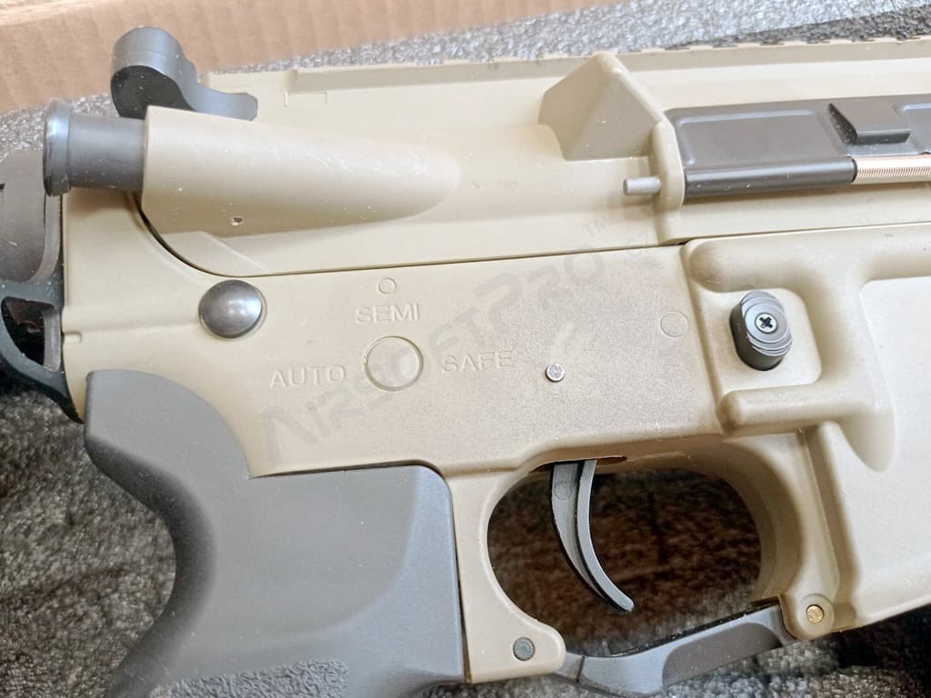 Airsoft puska LT-32 DMR (Gen.2) + távcső + bipod + 2x mag - TAN - VISSZAJUTOTT - Thumbnail 4