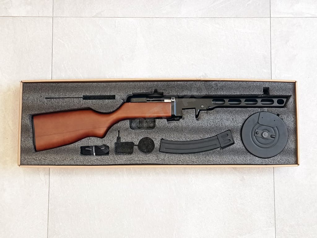 PPSh-41 EBB, teljes fém, valódi fa (SW-09A), 2x magazin - VISSZAVISSZÁLLÍTOTT - Image 1