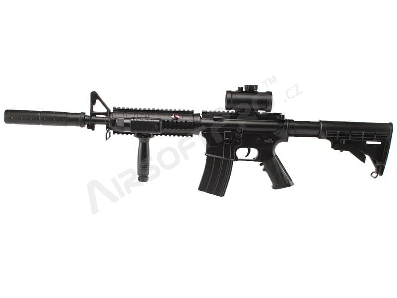 Airsoft puska M4 RIS DS4 karabély Value pack - Image 1