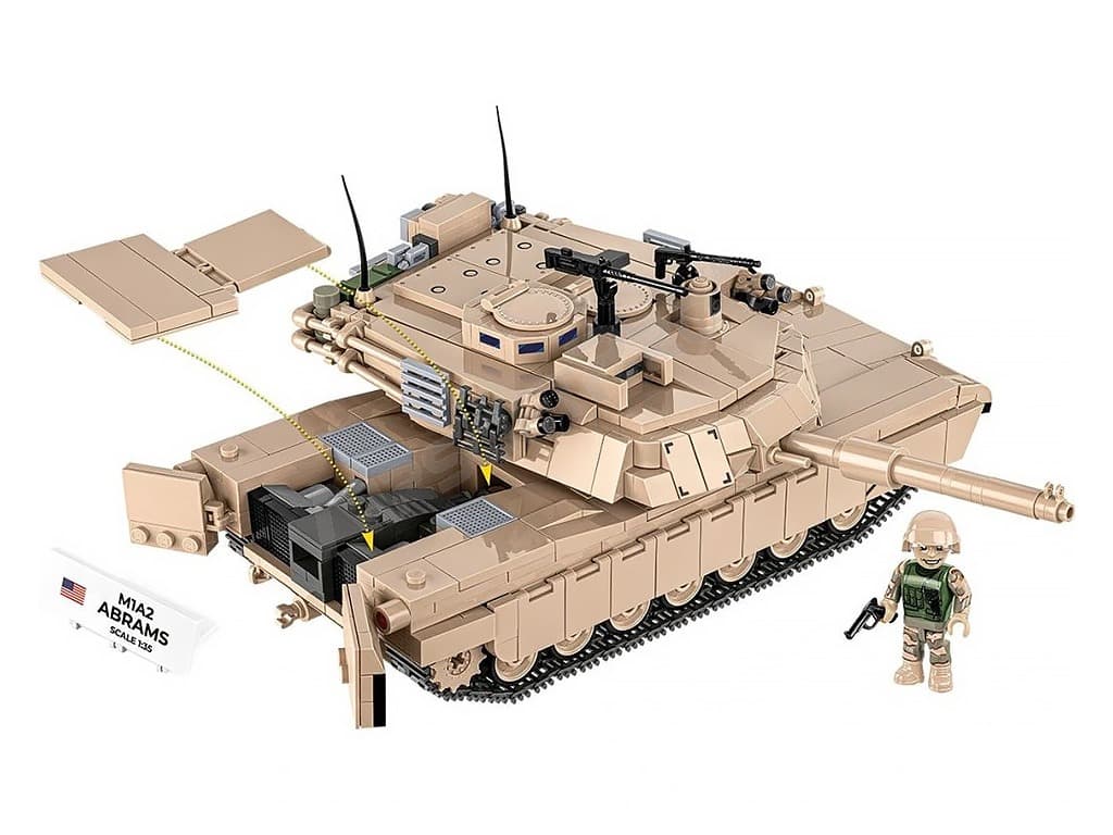 Fegyveres erők M1A2 Abrams (1:35) - Thumbnail 5