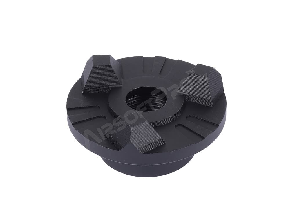 Metal barrel end cap for P90 - Image 1