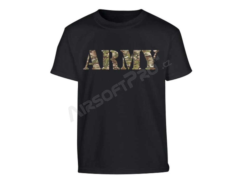 Gyerek póló ARMY - Fekete - Image 1
