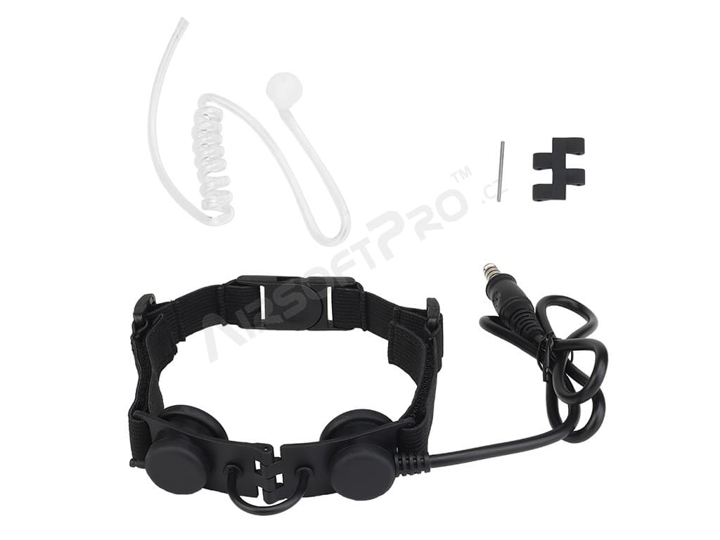 HD-07 Tactical Throat Mic with Acoustic Tube - Thumbnail 3